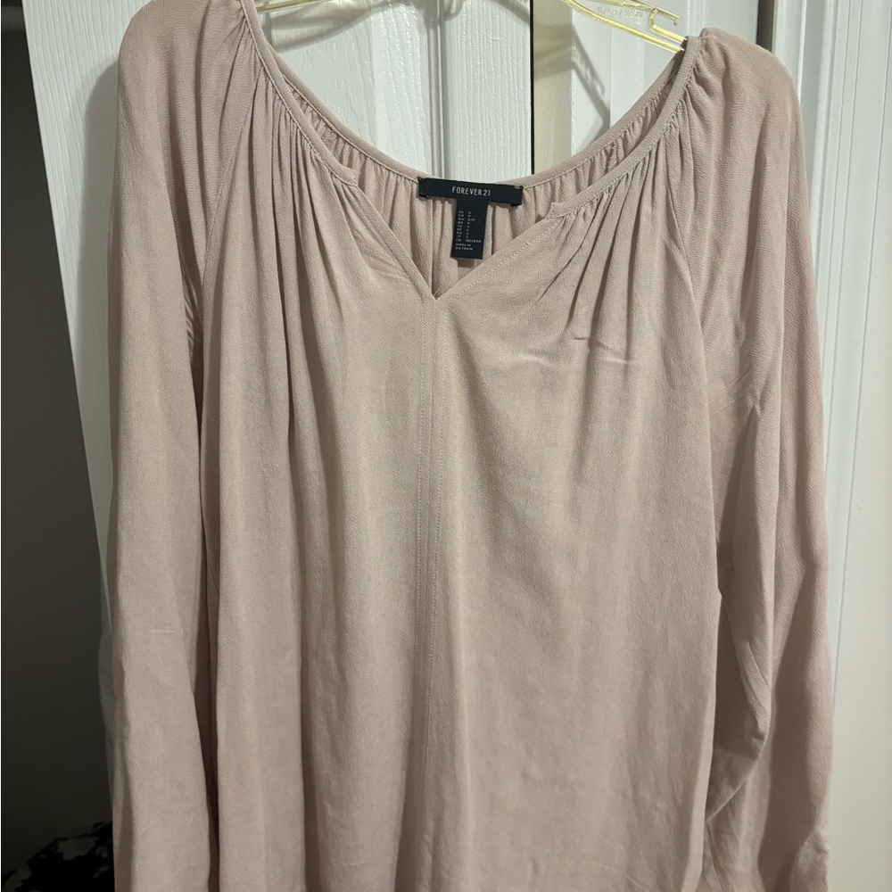 Forever 21 Blush Pink Blouse